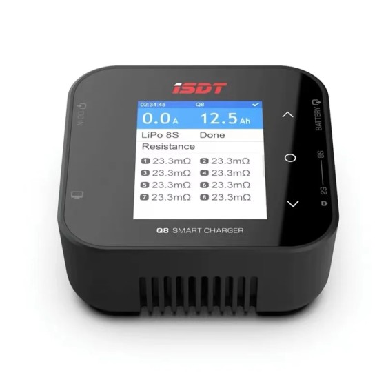 Hot Sales ISDT Q8 1000W 30A / Q8 500W 20A 2-8S / Q6 Nano 200W 8A 1-6S Battery Balance Charger